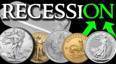 BREAKING NEWS! The Recession is Here and Silver Price is Up!