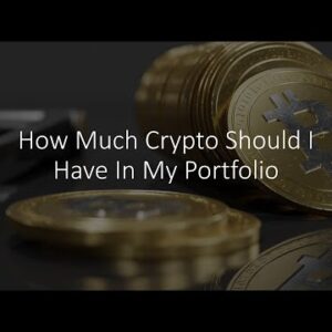 How Much Crypto Should I Have In My Portfolio