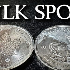Milk Spots on Silver Coins EXPLAINED!