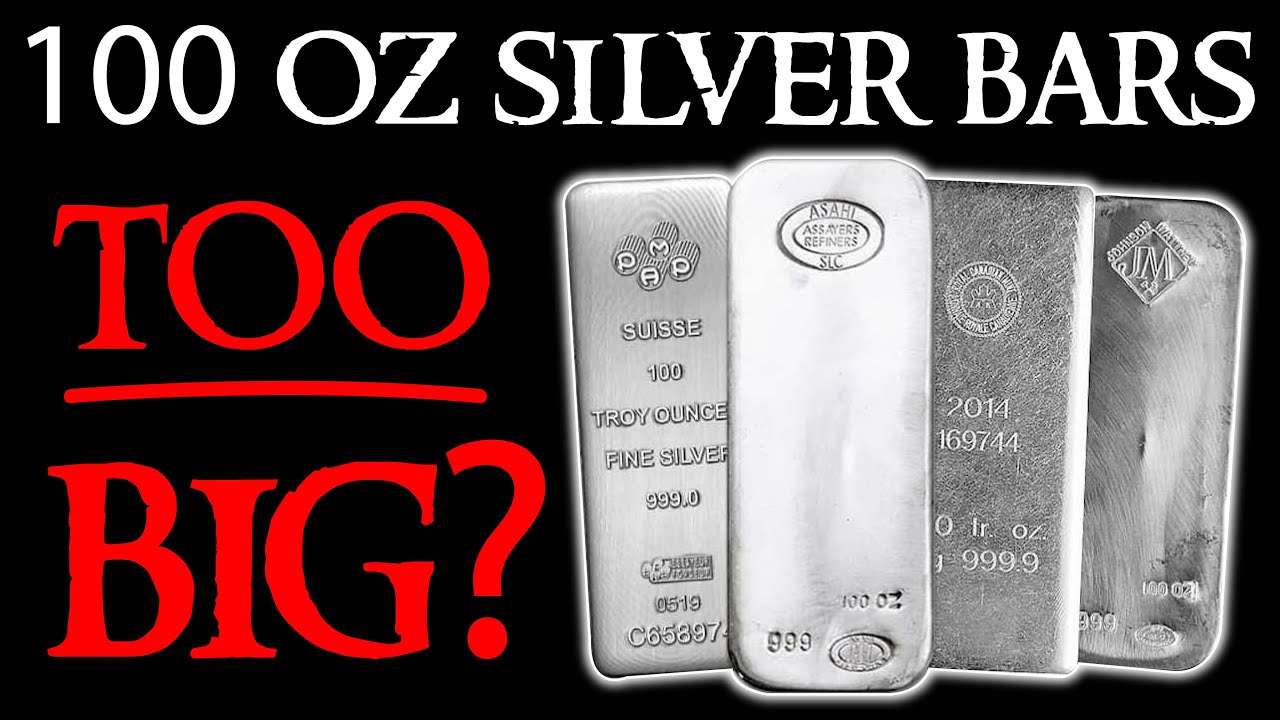 Should You GO BIG With 100 oz Silver Bars? | DigitalGuap