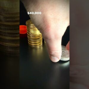 $40,000 in Gold vs $500 in Silver