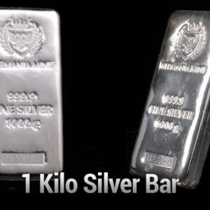 1 Kilo Silver Bar