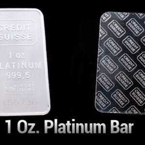 1 Oz Platinum Bar