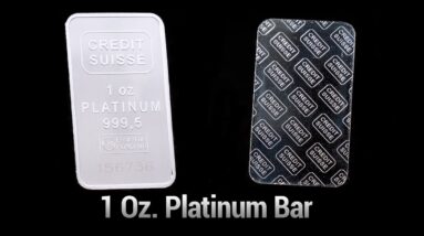 1 Oz Platinum Bar