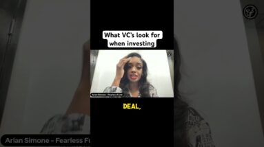 co-founder of VC fund shares what angel investors and VC’s look for when investing in Start-Ups