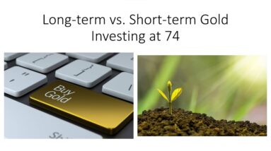Long-term vs. Short-term Gold Investing at 74