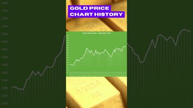 Gold Price Chart History (Until February 2024) #investment #goldinvestment #finance