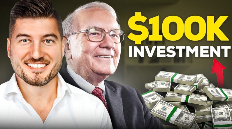 How To Invest $100,000 | A Simple Strategy to Invest a Windfall