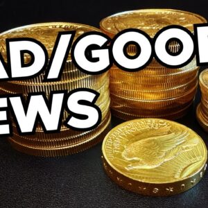 Gold DROPS $100 on 'Good' News