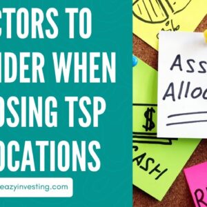 Factors to Consider When Choosing TSP Allocations